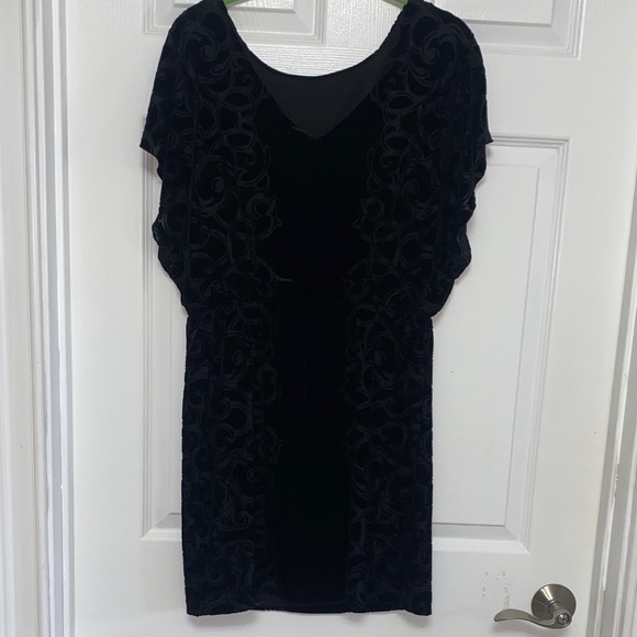 White House Black Market Black Mini Dress - Picture 2 of 5